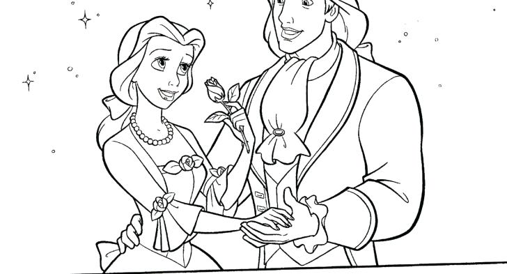 Princess And Prince Coloring Pages Prince And Princess Coloring 728x393 Princess And Prince Coloring Pages Prince And Princess Coloring