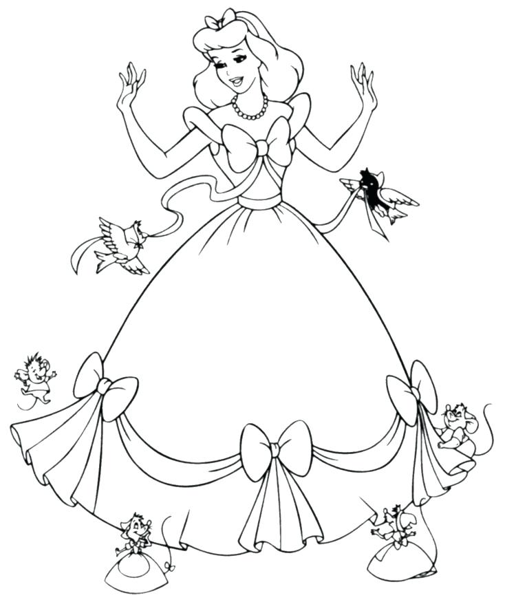 734x875 Princess Colouring Books Princess Coloring Books As Well As