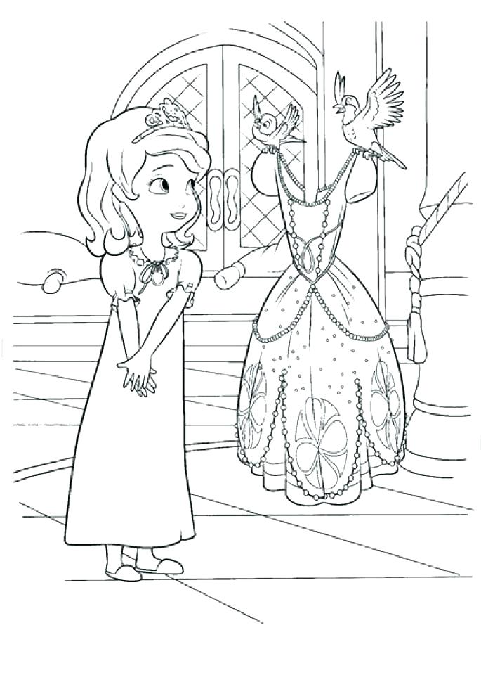 685x960 Sofia The First Coloring Pages Princess Coloring Coloring Pages
