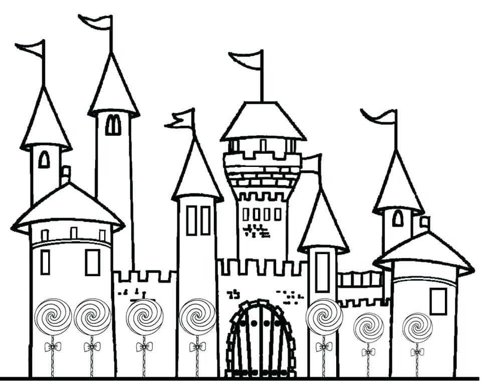 960x778 Castle Coloring Pages Castle Coloring Pages Printable Castle
