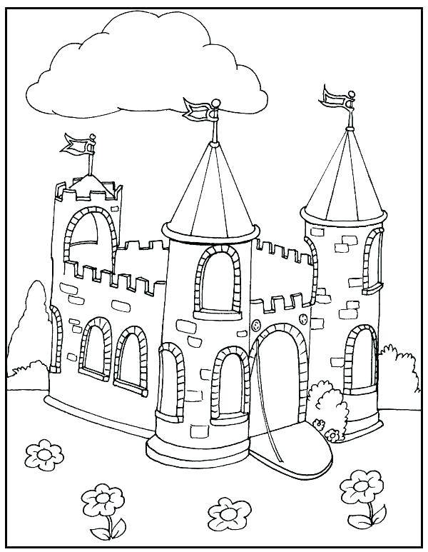 600x773 Colouring Pages Lego Castle Printable Coloring Princess Castle