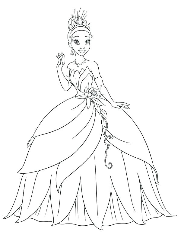 Princess And The Frog Coloring Pages at GetColorings.com | Free ...