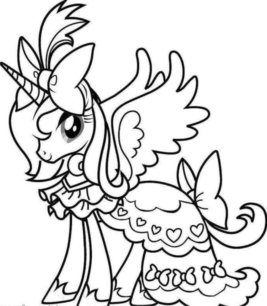 Energy Free Unicorn Coloring Pages Princess Pi 900x1032 Energy Free Unicorn Coloring Pages Princess Pi