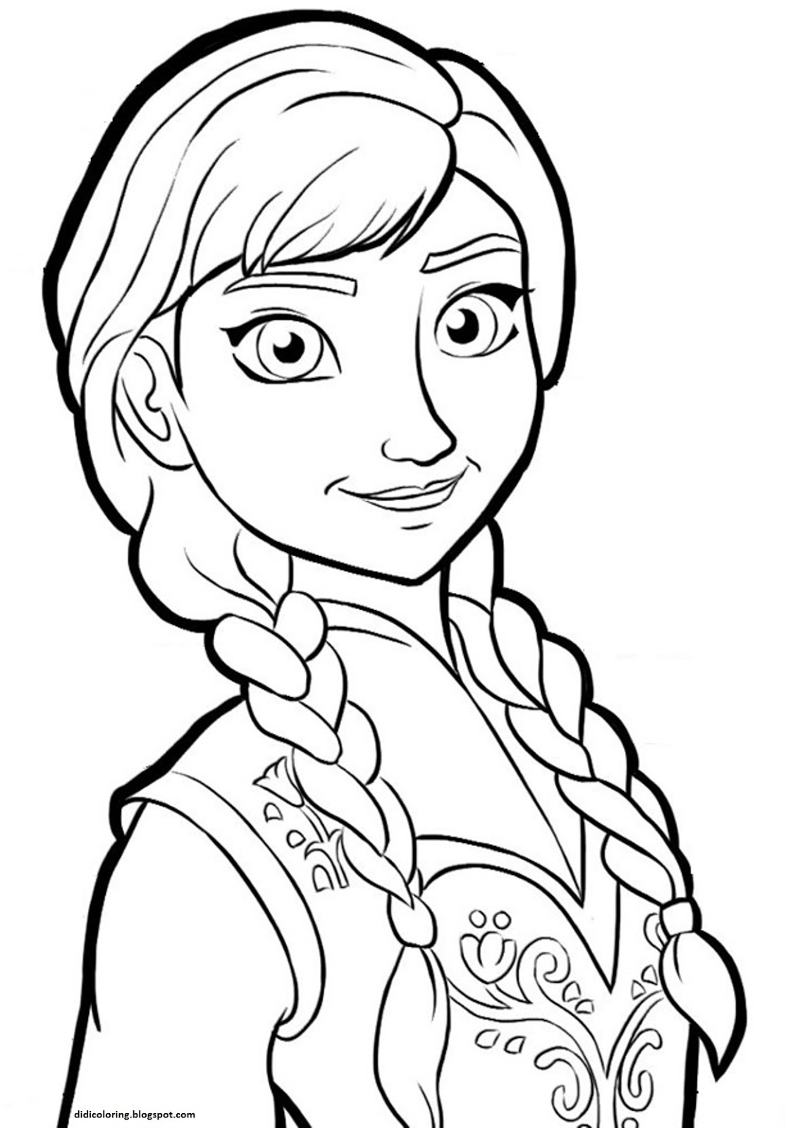 1115x1600 Unique Princess Anna Coloring Pages Gallery Printable Coloring Sheet