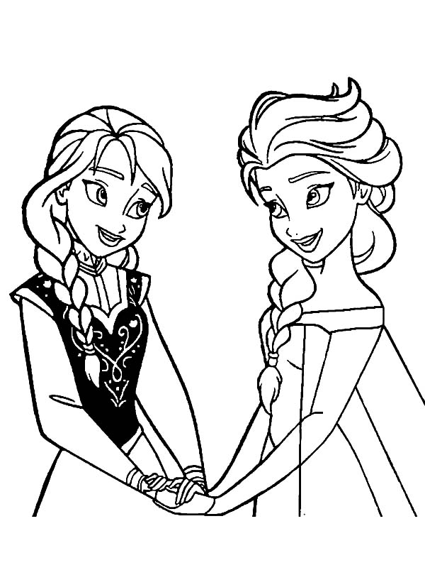 600x810 Best Anna Coloring Pages And Elsa Free 3544 Printable