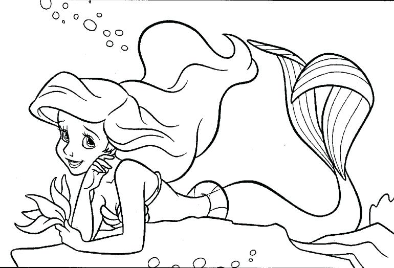 Coloring Ariel Coloring Pages Disney Ariel Coloring Pages Online 770x524 Coloring Ariel Coloring Pages Disney Ariel Coloring Pages Online
