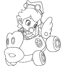 Princess Baby Coloring Pages