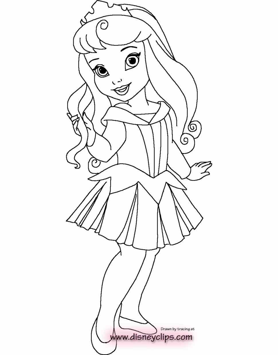 970x1240 Drawn Princess Baby 7 To Disney Coloring Pages