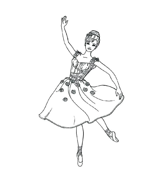 Princess Ballerina Coloring Pages at GetColorings.com | Free printable ...