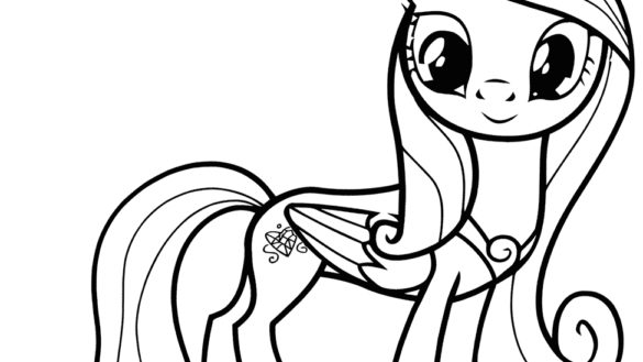 585x329 Princess Cadence Coloring Pages 62 With Princess Cadence Coloring