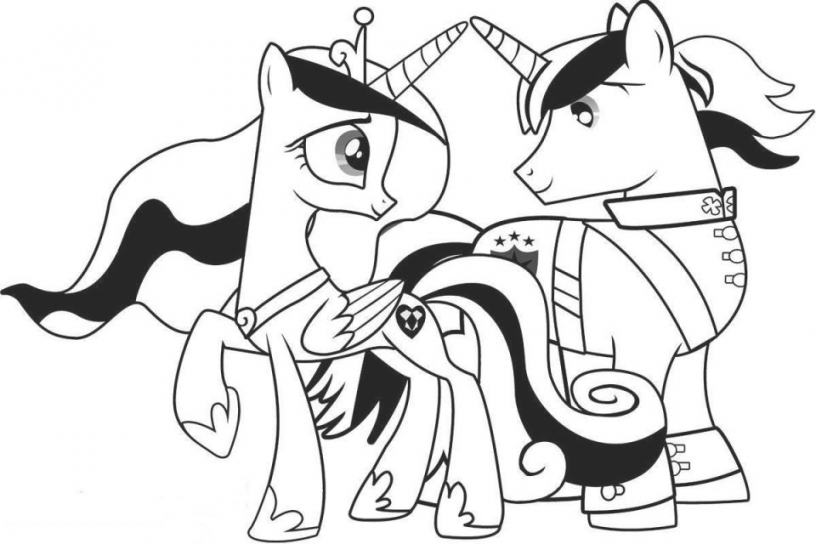 816x544 Insider My Little Pony Princess Cadence Coloring Pages My Little
