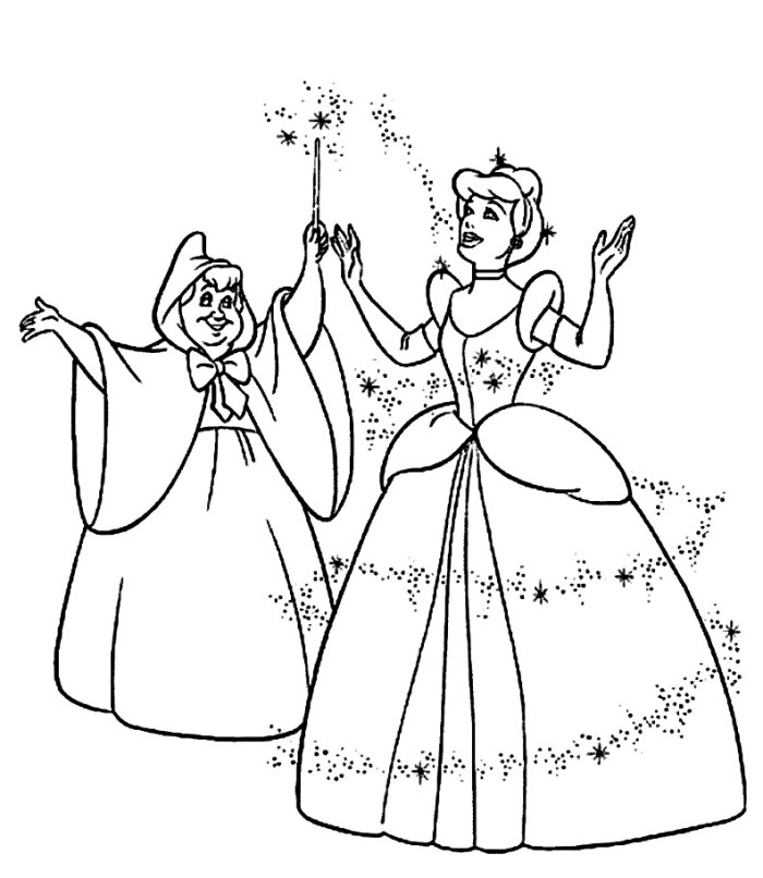 700x806 Cinderella Carriage Coloring Pages 534346