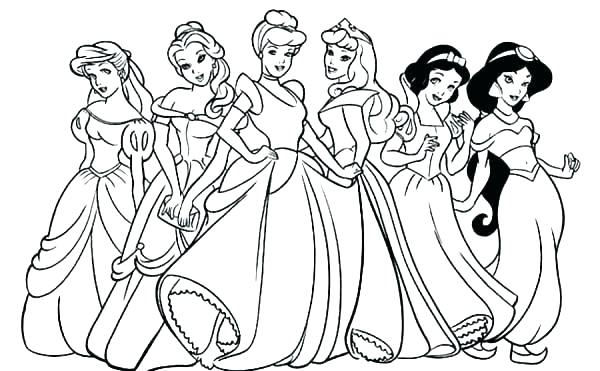 600x371 Cinderella Pumpkin Coach Coloring Pages Good Princess Kids Prince