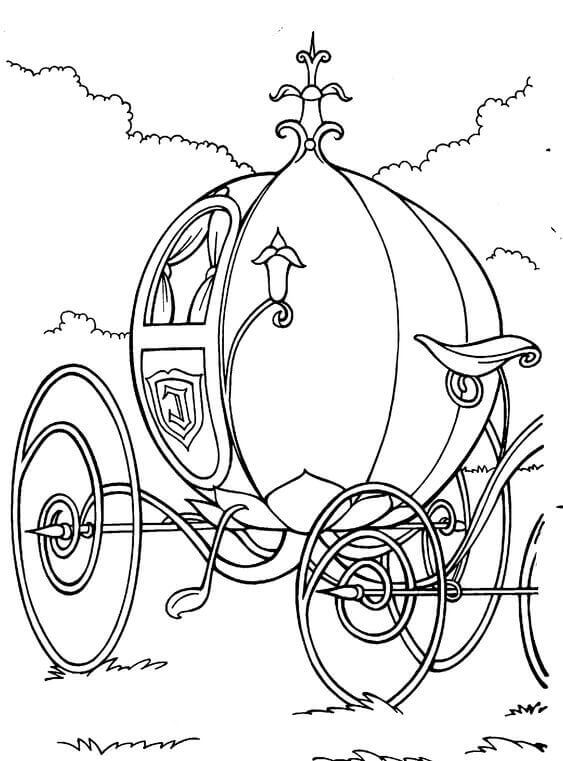 563x761 30 Free Printable Cinderella Coloring Pages