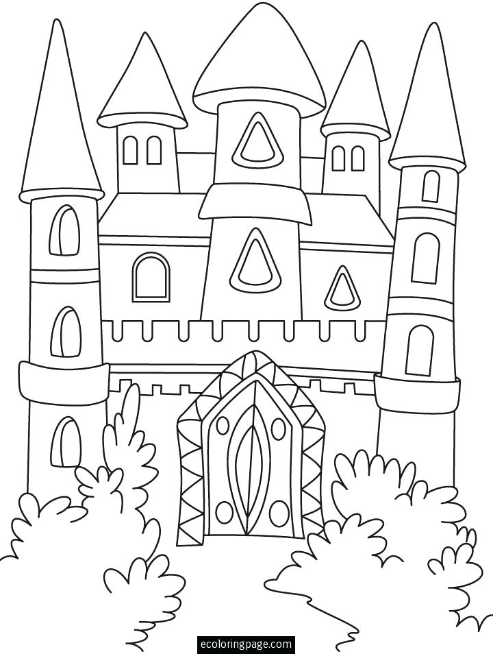 Princess Castle Coloring Page Castle Colouring Pages A Magical 720x954 Princess Castle Coloring Page Castle Colouring Pages A Magical