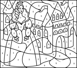 Princess And Castle Coloring Page. Printables. Apps For Kids. 256x226 Princess And Castle Coloring Page. Printables. Apps For Kids.
