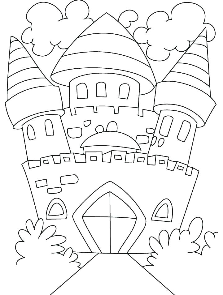 Castle Coloring Pages Coloring Pages Castles Castle Color Page 720x954 Castle Coloring Pages Coloring Pages Castles Castle Color Page
