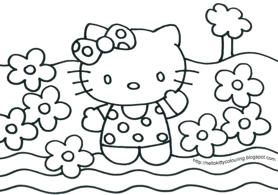 Halloween Cat Coloring Page Free Printable Hello Kitty Coloring 936x656 Halloween Cat Coloring Page Free Printable Hello Kitty Coloring