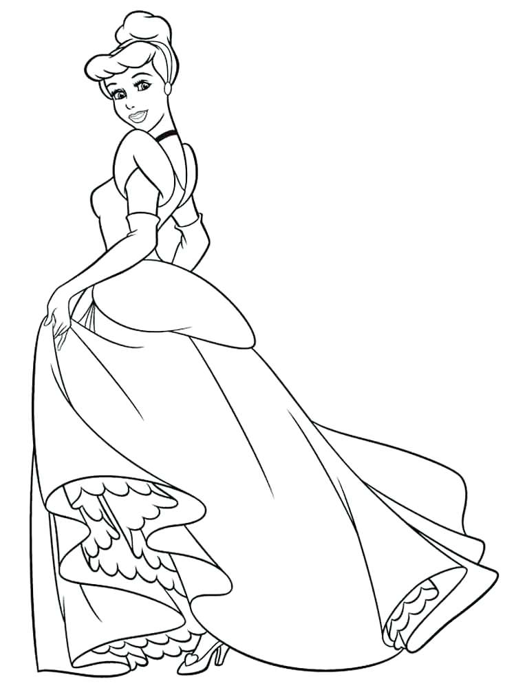 750x1000 Coloring Pages Cinderella Color Pages Color Page Coloring Pages