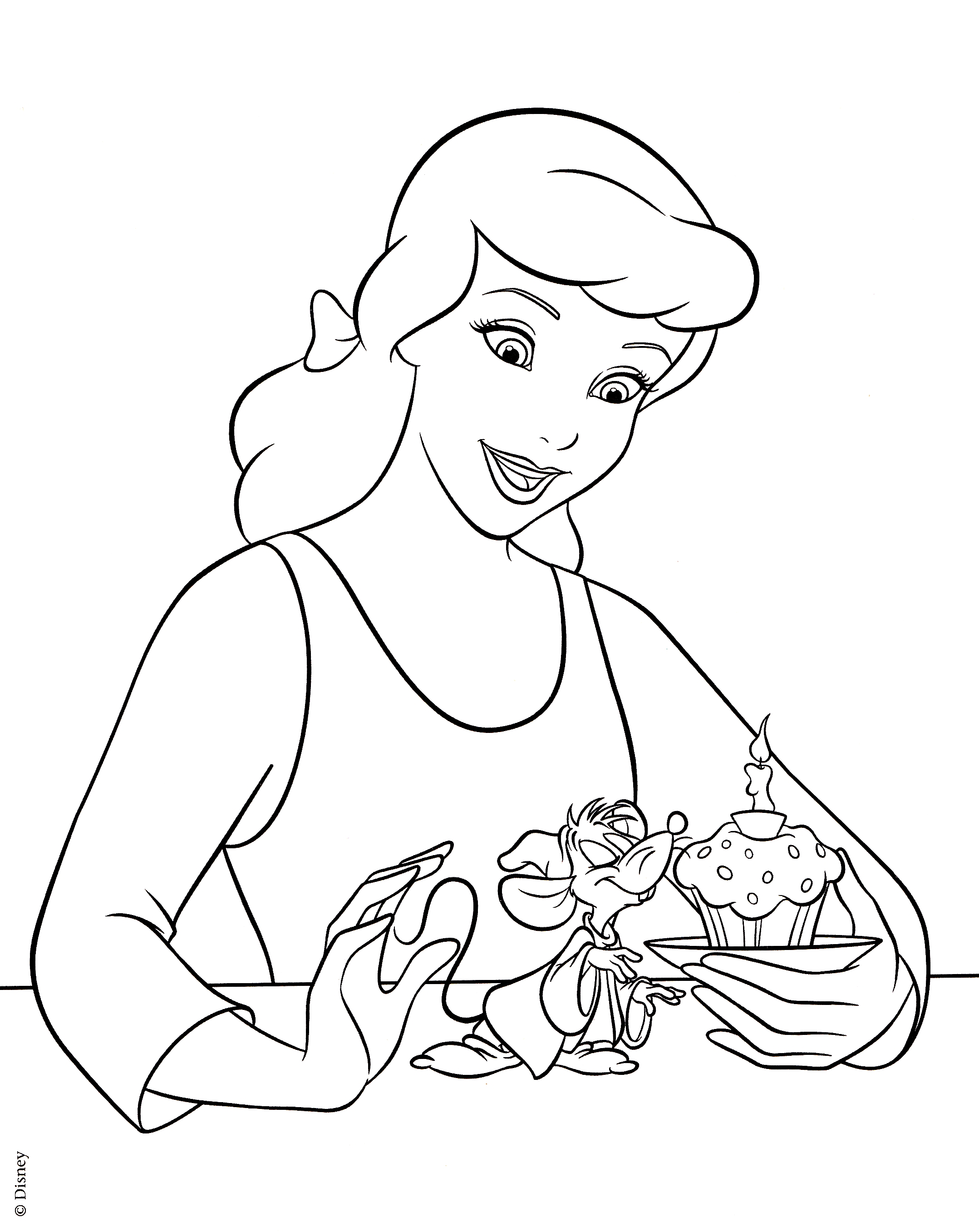 2157x2713 Disney Princess Cinderella Coloring Pages And Coloring Pages