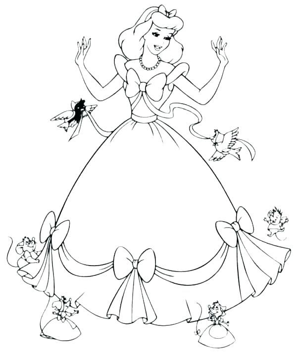 600x715 Cinderella Coloring Pages Disney Coloring Pages Games Book