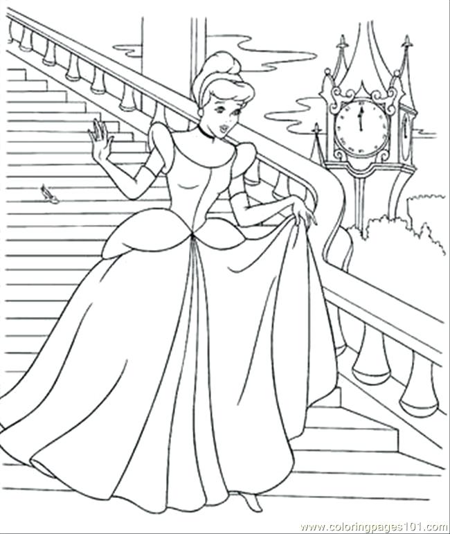 650x771 Cinderella Coloring Pages Disney Printable Coloring Pages Coloring