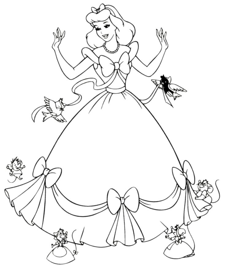 Princess Coloring Pages