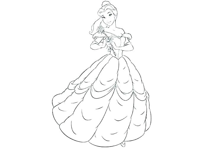 700x500 Belle Coloring Page Colouring Pages Belle Coloring Page Colouring