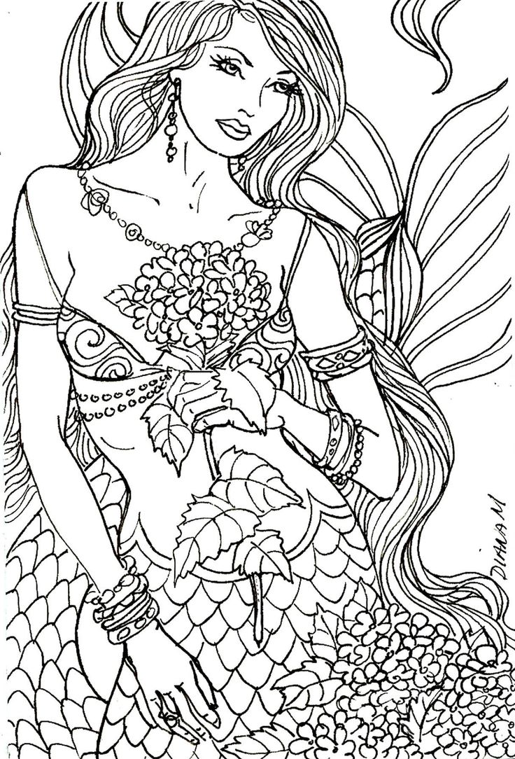 736x1084 Image Result For Realistic Princess Coloring Pages Adults I Showy