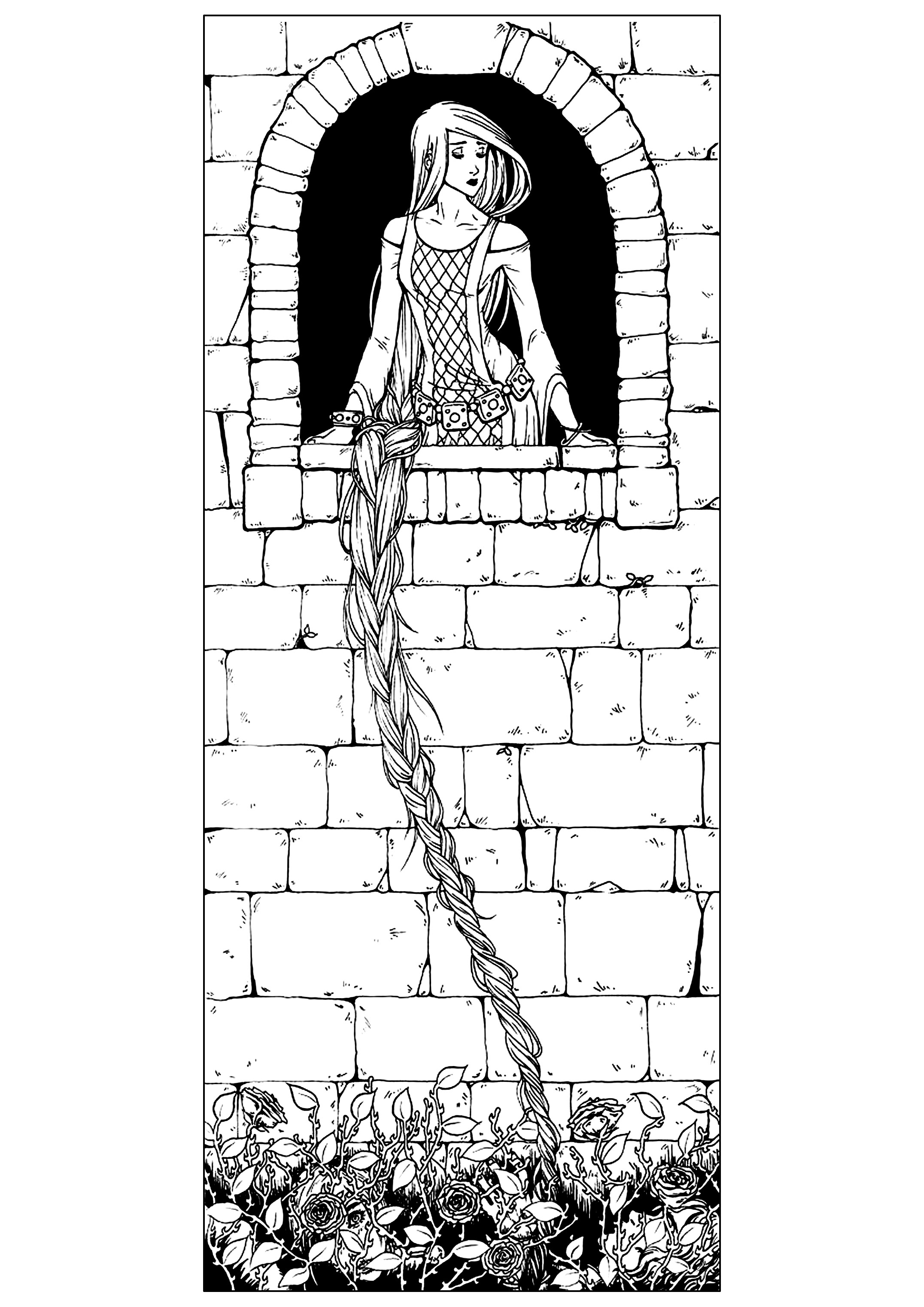 2152x3043 Raiponce Traditional