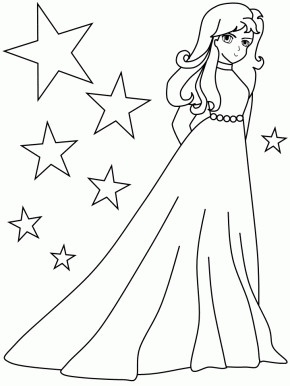 Irish Princess Coloring Pages Pretty5 Girl Book 290x386 Irish Princess Coloring Pages Pretty5 Girl Book