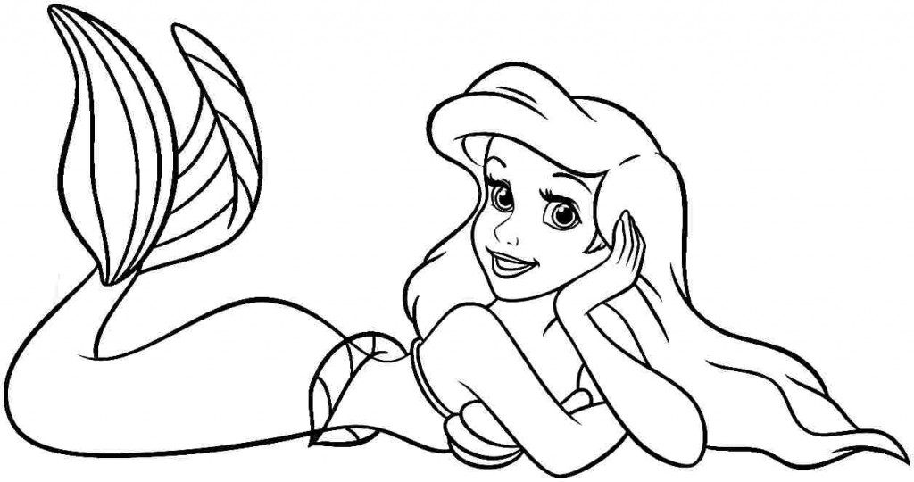 Printable Disney Princess Baby Ariel Coloring Pages Or Sheet 1024x540 Printable Disney Princess Baby Ariel Coloring Pages Or Sheet