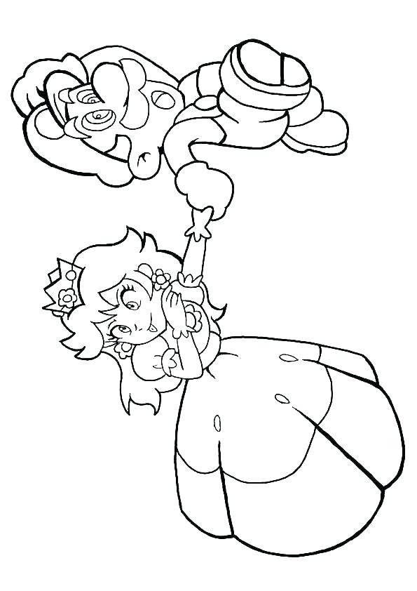 595x842 Daisy Coloring Pages Princess Daisy Coloring Pages Princess Daisy