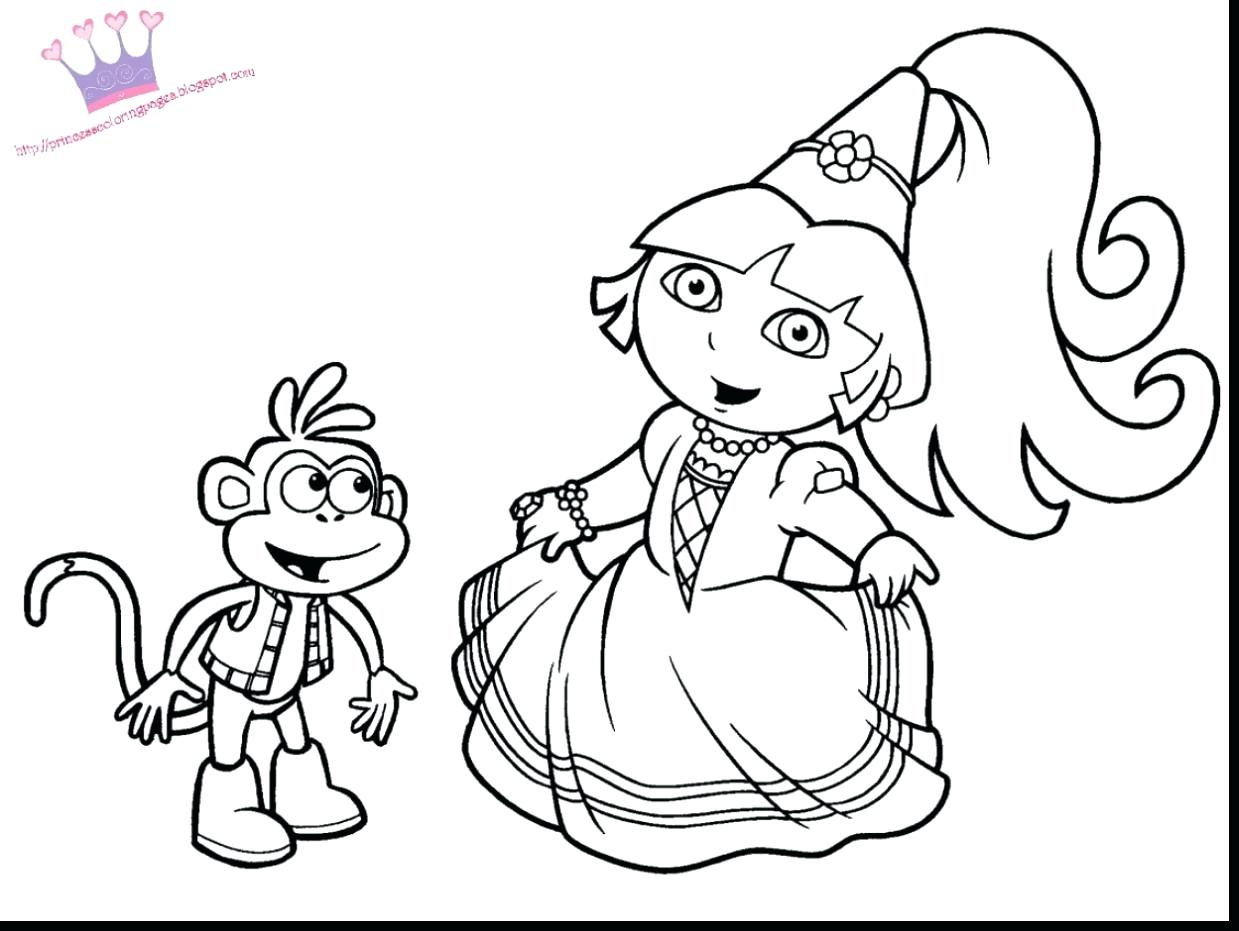 Coloring Pages For Kids Pdf Funny Dora In Bunny Costume 1239x931 Coloring Pages For Kids Pdf Funny Dora In Bunny Costume