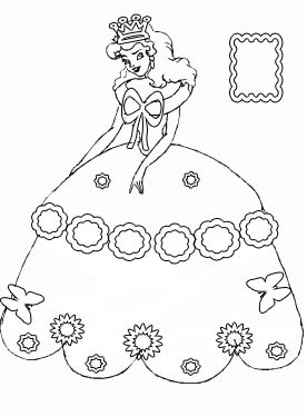 276x375 Princess Dress Coloring Pages ~ Elena Reviews