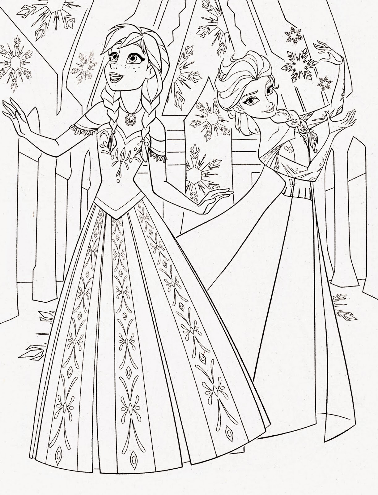 Elsa From Frozen Coloring Pages Free 1223x1600 Elsa From Frozen Coloring Pages Free