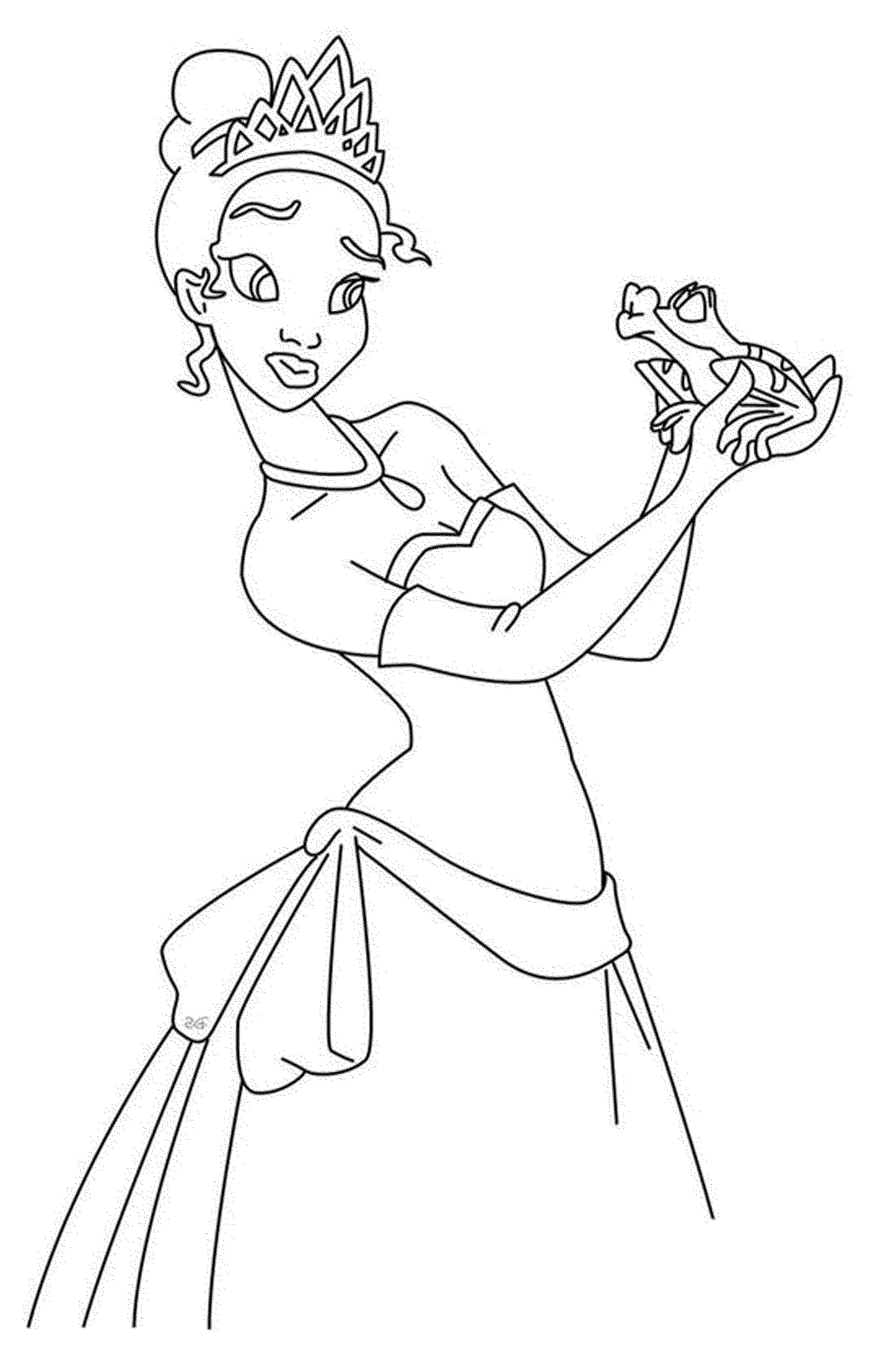 Princess Fiona Coloring Pages For Kids Awesome Frog Princess 2000x3018 Princess Fiona Coloring Pages For Kids Awesome Frog Princess