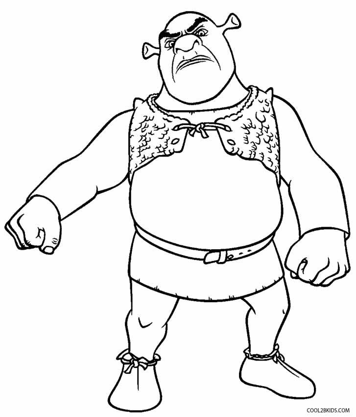 Printable Shrek Coloring Pages For Kids Cool2bkids 727x850 Printable Shrek Coloring Pages For Kids Cool2bkids