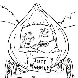 Shrek, Shrek And Princess Fiona In Onion Carriage They Were Just 300x300 Shrek, Shrek And Princess Fiona In Onion Carriage They Were Just