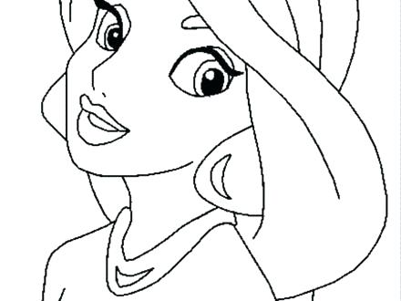 440x330 Princess Jasmine Coloring Page Jasmine Printable Coloring Pages