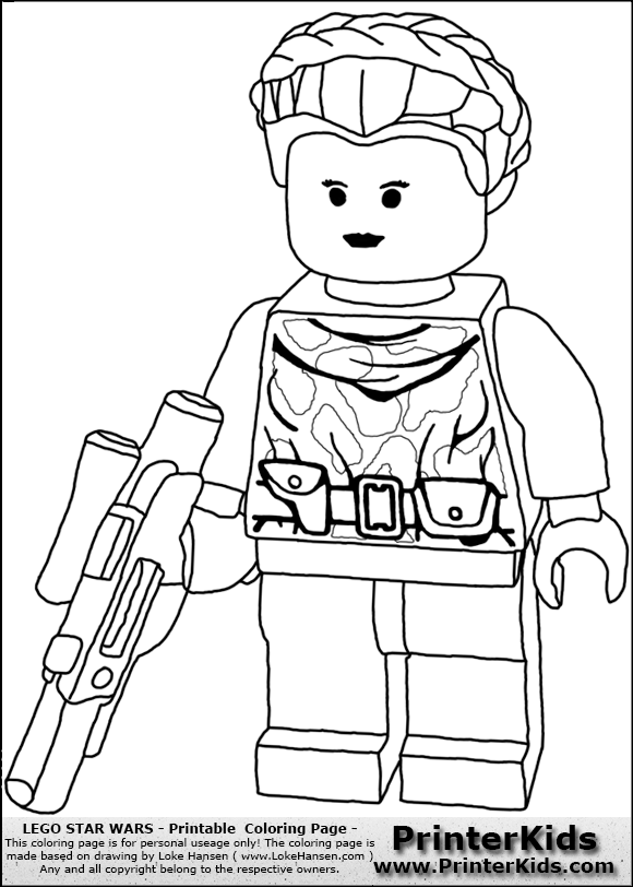 Printable Princess Leia Free Coloring Pages For Kids From Star 580x812 Printable Princess Leia Free Coloring Pages For Kids From Star