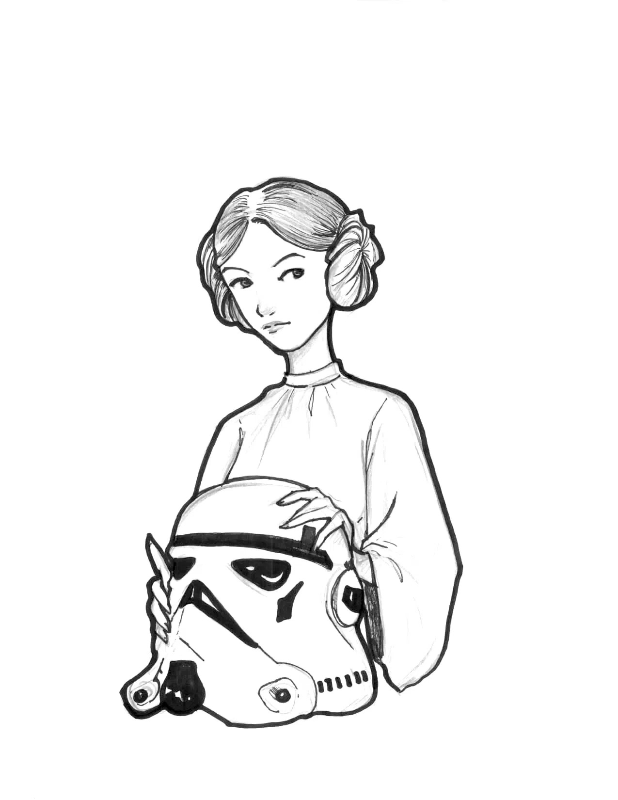 1275x1650 Best Of Princess Leia Coloring Gallery Printable Coloring Sheet