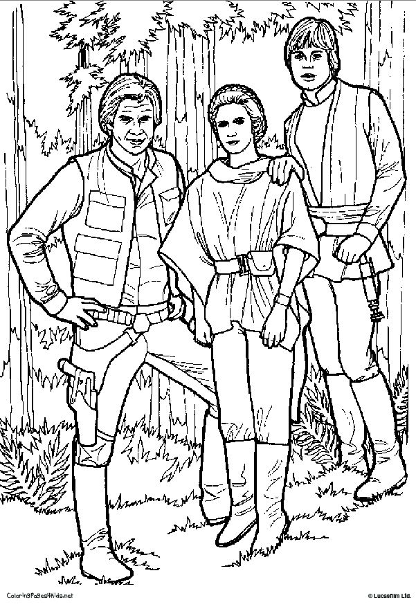 601x880 Star Wars Princess Leia Coloring Pages Princess Leia Coloring