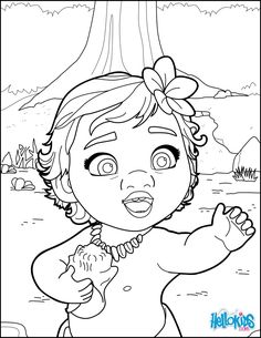236x305 Princess Moana Portrait Coloring Page Free Printable Coloring