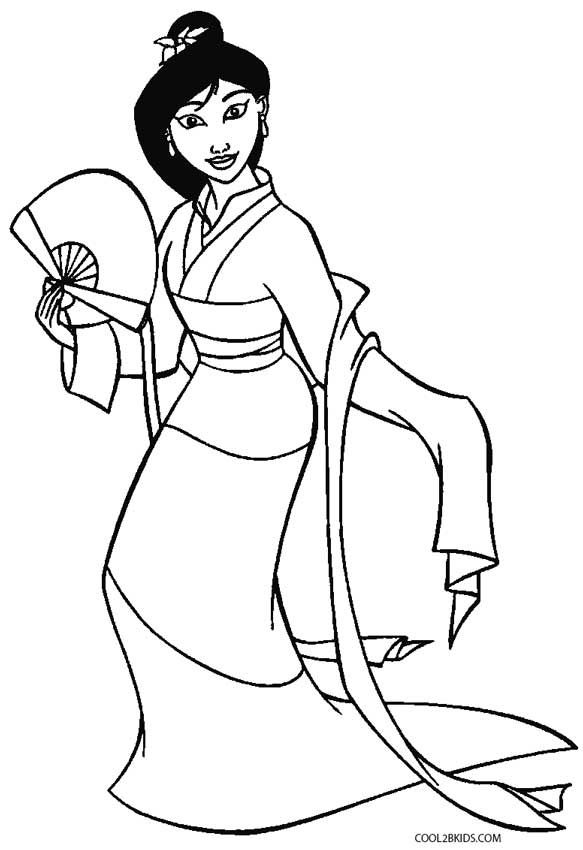 Mulan Coloring Pages Y Blank Pattern ~ Mulan Disney 583x850 Mulan Coloring Pages Y Blank Pattern ~ Mulan Disney