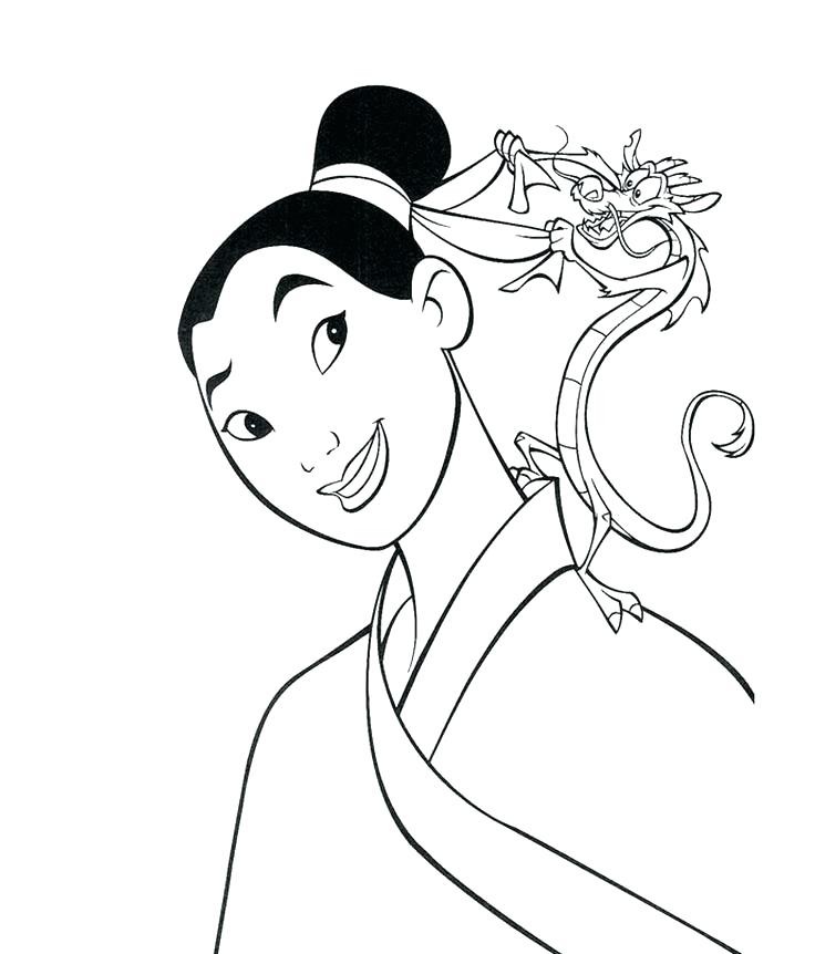 Mulan Coloring Pages Princess Coloring Pages Coloring Page 736x862 Mulan Coloring Pages Princess Coloring Pages Coloring Page