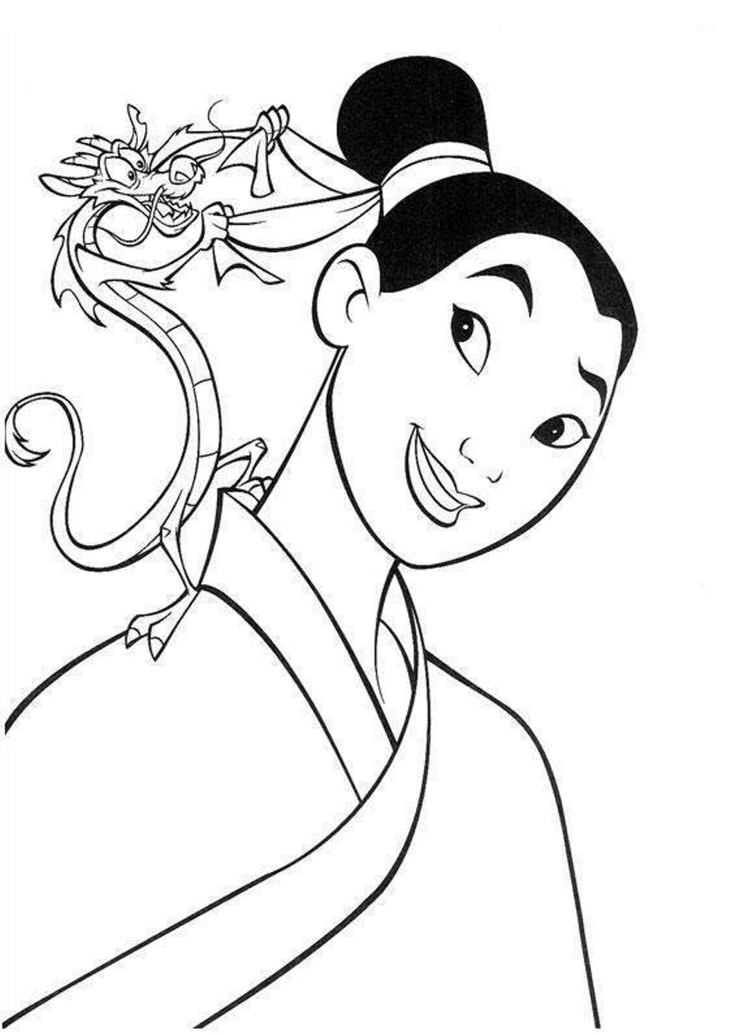 Princess Mulan Coloring Pages Cartoon Coloring Pages 1066x1493 Princess Mulan Coloring Pages Cartoon Coloring Pages