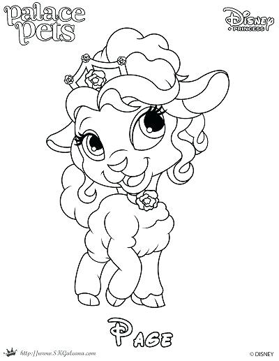 Blossom Palace Pet Free Princess Palace Pets Coloring Page Of Page 400x517 Blossom Palace Pet Free Princess Palace Pets Coloring Page Of Page