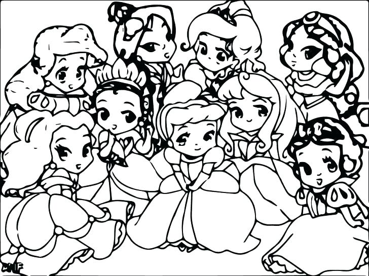 New All Princesses Coloring Pages On Print With Princess Palace 728x545 New All Princesses Coloring Pages On Print With Princess Palace