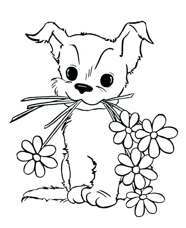 Princess Puppy Coloring Pages 618x757 Princess Puppy Coloring Pages
